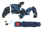 Image of Seat Belt Lap and Shoulder Belt. Seat Belt Set R (Left, Rear, Blue). Belt that secures an. image for your 2004 Subaru Forester   